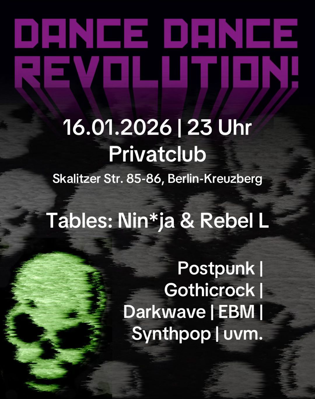 <p>Dance Dance Revolution: Januar 2026 - Nin*ja &amp; Rebel L</p>