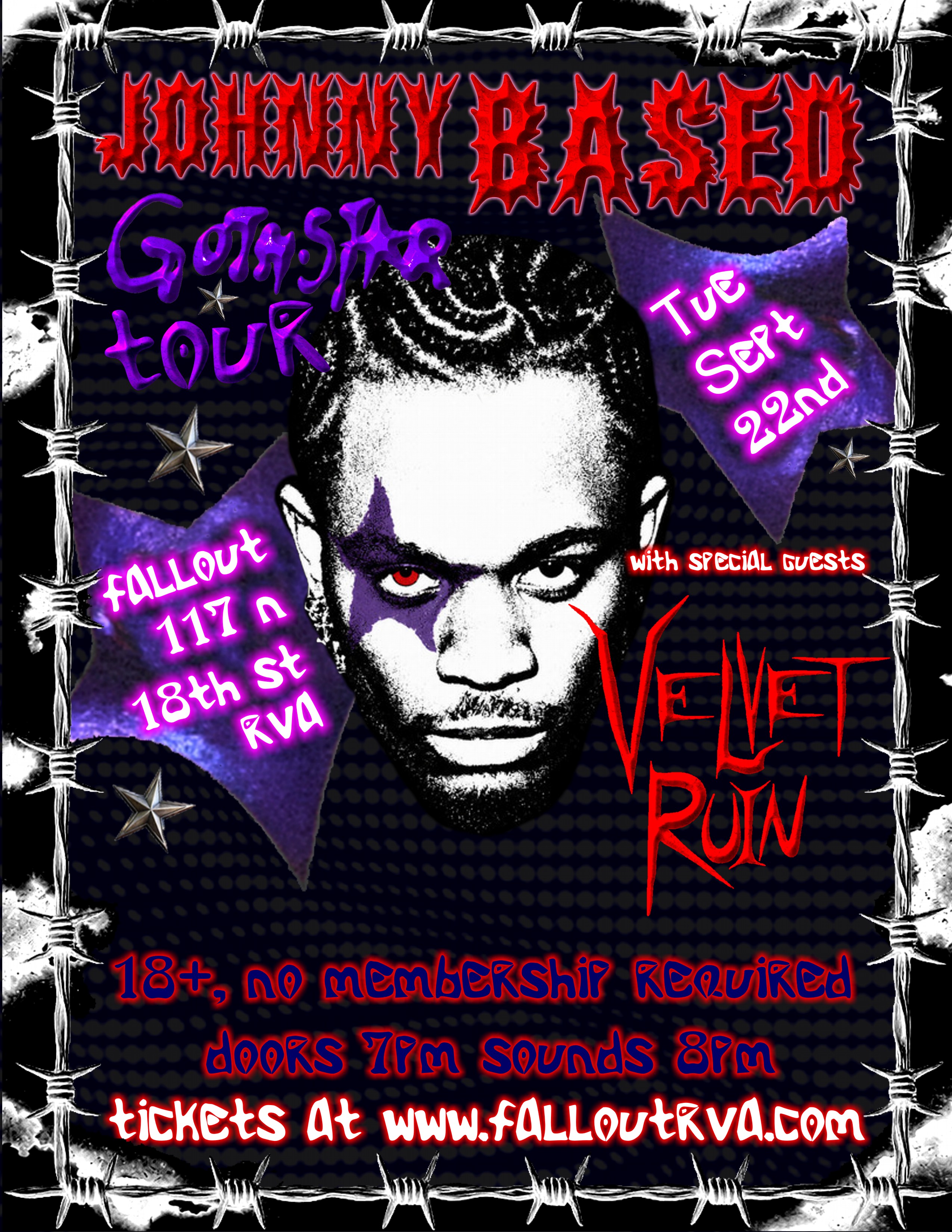 <p>Johnny Based with Velvet Ruin</p>