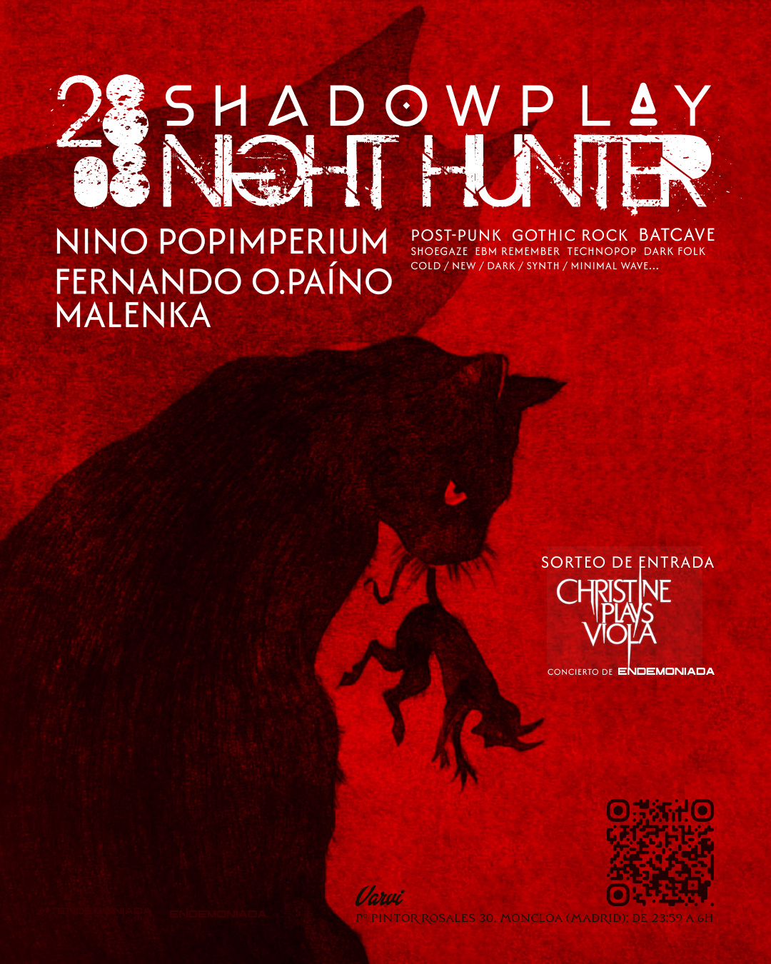 <p>SHADOWPLAY - Night Hunter 28.08</p>