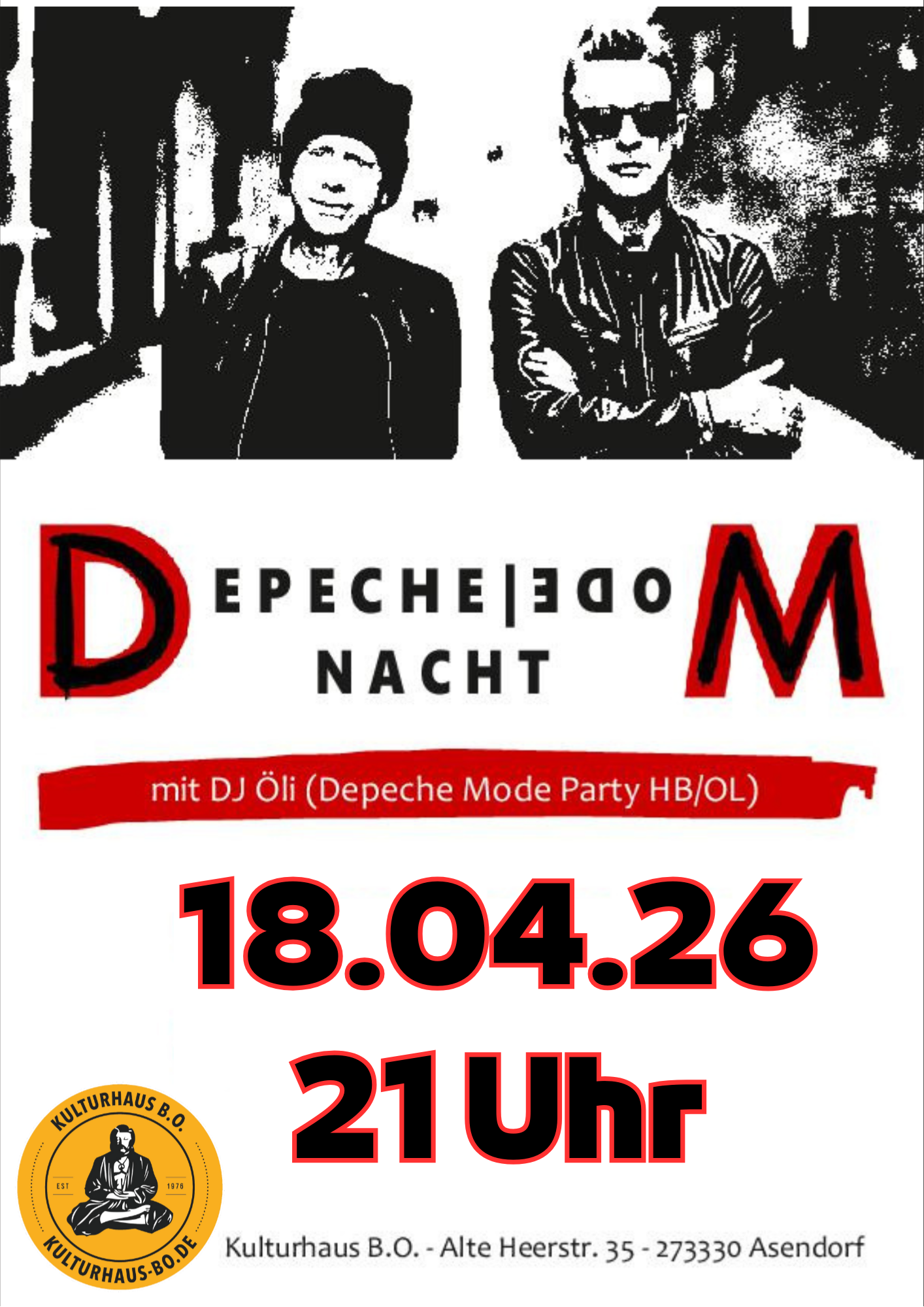 <p>DEPECHE MODE NACHT</p>